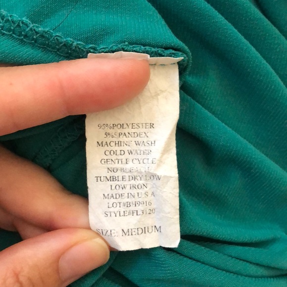 First Love Green Dress - Picture 6 of 6